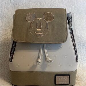 Disney Mickey and Friends Canvas Loungefly Bag